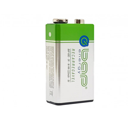 Bateria Recarregável 9v BAP-680