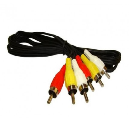 Cabo 3+3 Rca 1,80 metros.