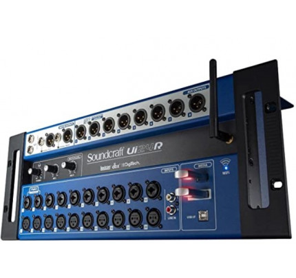 Mesa de Som Digital Soundcraft Ui24r Multitrack