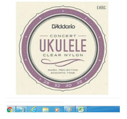 Corda Ukulele D'addario