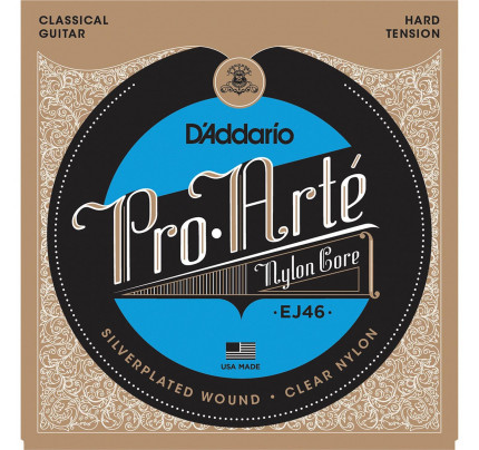 Encordoamento violao nylon ej 46 pro arte tensão alta - D'Addario