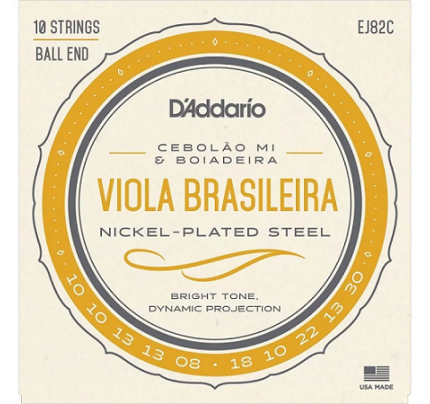 Encordoamento para Viola brasileira D'addario