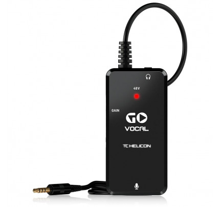 Pré-amplificador de microfone GO VOCAL