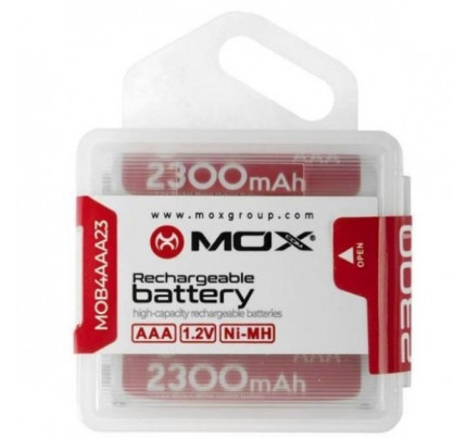 Pilha recarregável AAA 1.2v Mox 