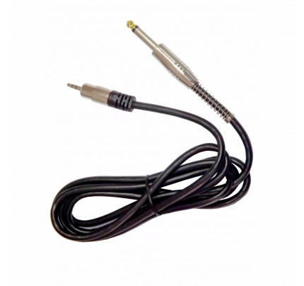 Cabo p10 mono / p2 Estéreo gold 1,8 Metros MXT