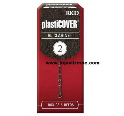 Palheta Plasticover Clarinete Bb 2 Rico Rrp05bcl200
