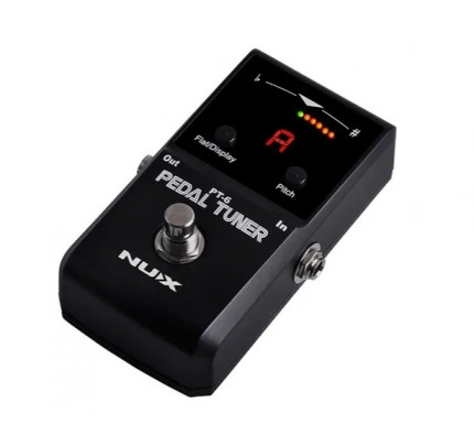 Pedal Tuner Afinador Para Guitarra Baixo Ou Violão Pt-6 Nux