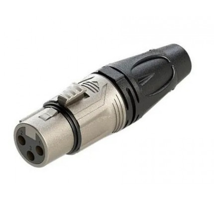 Plug Cannon Fêmea Metal Profissional - Mxt