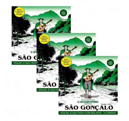 Encordoamento para Cavaco São Gonçalo