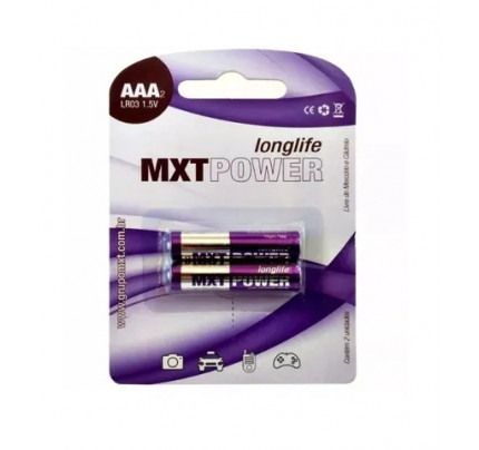 Pilha Alcalina Aaa Mxt 