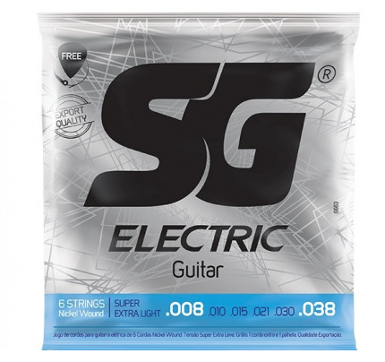 Encordoamento para Guitarra SG 0.08 