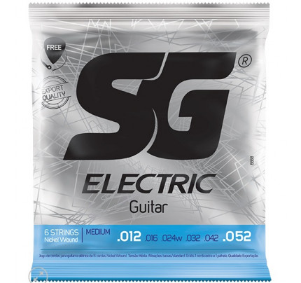 Encordoamento para Guitarra SG 0.12