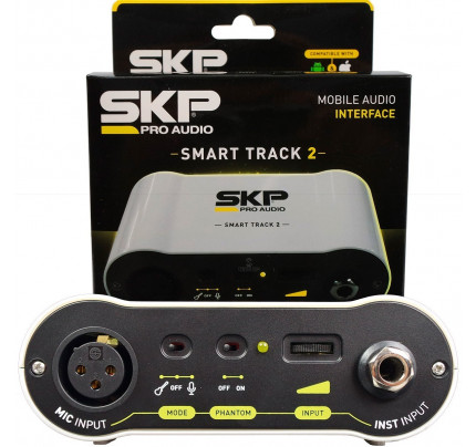 Interface De Áudio Móvel Skp Smart Track 2 - Ios E Android