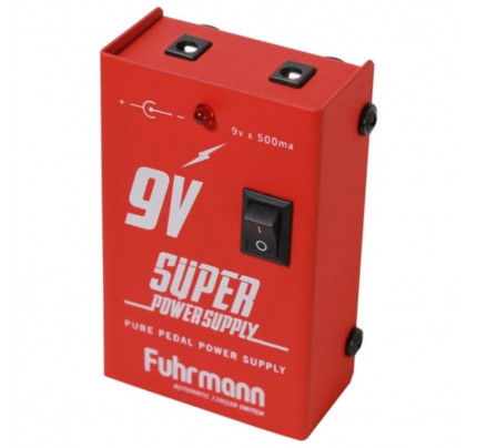 Fonte Para Pedais Fuhrmann Power Supply 9v P4 500ma Ft500a
