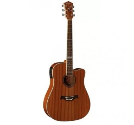 Violão Tagima Kansas Natural Mahogany Folk Aço Elétrico